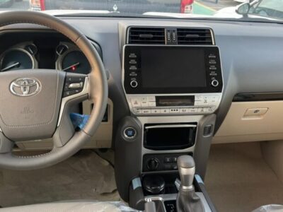 2023 Toyota Land Cruiser Prado 4.0 Litres V6 Petrol Engine White Beige SUV 4WD