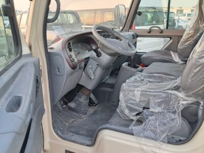 2021 Hyundai County 3.9L 4 Cylinders Engine Diesel Manual Beige Grey Bus RWD