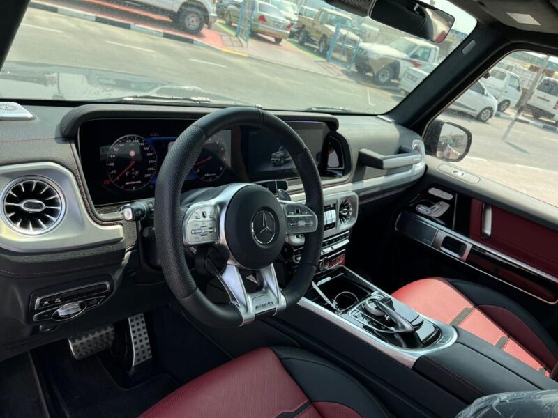 2022 Mercedes Benz G 63 4.0 Litres V8 Twin Turbo Engine Black Red SUV 4MATIC