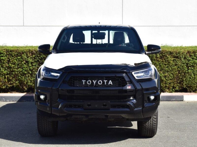 2023 Toyota Hilux GR Sport 2.8L 4 Cylinder Diesel Engine Black Pick Up Truck 4WD
