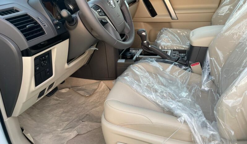 2023 Toyota Land Cruiser Prado 4.0 Litres V6 Petrol Engine White Beige SUV 4WD