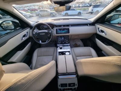 2019 Land Rover Range Rover Velar R-Dynamic SE P250 2.0L Turbo 4 Cylinder Engine White Tan