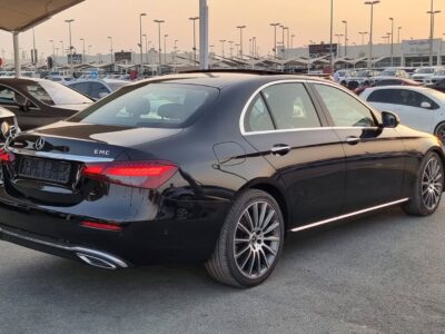 2022 Mercedes-Benz E300 2.0-liter Turbocharged 4 Cylinder Engine Black Brown Sedan