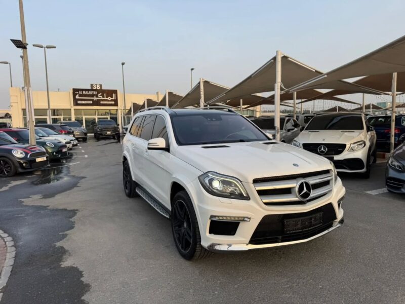2015 Mercedes-Benz GL-Class 4.7L V8 Twin-Turbo Gasoline White Brown SUV