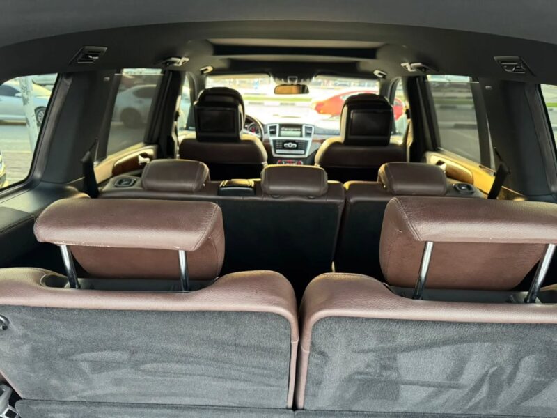 2015 Mercedes-Benz GL-Class 4.7L V8 Twin-Turbo Gasoline White Brown SUV