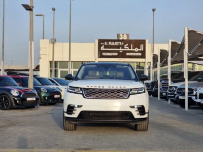 2019 Land Rover Range Rover Velar R-Dynamic SE P250 2.0L Turbo 4 Cylinder Engine White Tan