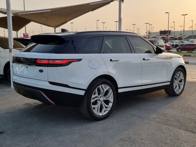 2019 Land Rover Range Rover Velar R-Dynamic SE P250 2.0L Turbo 4 Cylinder Engine White Tan