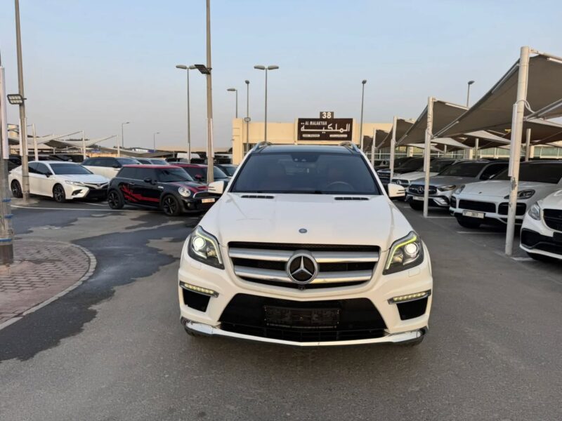 2015 Mercedes-Benz GL-Class 4.7L V8 Twin-Turbo Gasoline White Brown SUV