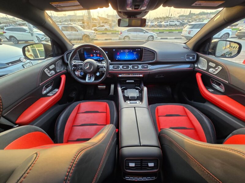 2024 Mercedes-Benz AMG GLE 53 Coupe 3.0L Turbo Inline-6 with EQ Boost Black Red SUV