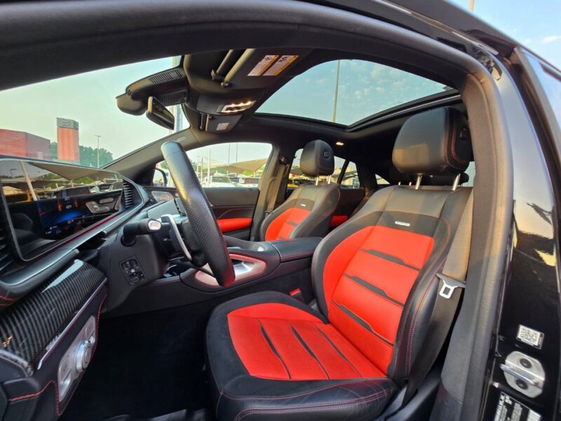 2024 Mercedes-Benz AMG GLE 53 Coupe 3.0L Turbo Inline-6 with EQ Boost Black Red SUV