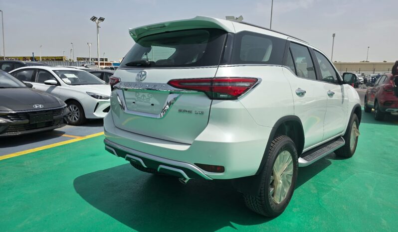 2024 Toyota Fortuner 4.0 Litres Petrol 6 Cylinder Petrol Engine White Tan SUV 4WD