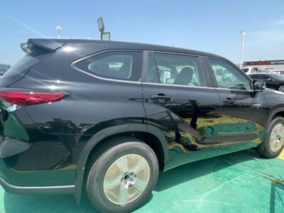 2023 Toyota Highlander Hybrid 2.5-liter 4 Cylinder Engine Black Grey SUV AWD