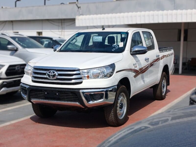 2026 Toyota Hilux 2.4L 4 Cylinders Diesel Engine Manual DC White Red Pickup GCC