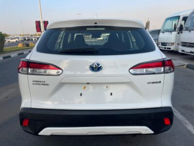 2022 Toyota Corolla Cross Hybrid 2.0L 4-cylinder in-line Engine White Grey SUV AWD
