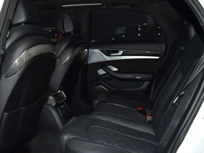 2013 Audi S8 4.0 TFSI Quattro 8 Cylinders Petrol Engine White Black Sedan Korean Specs