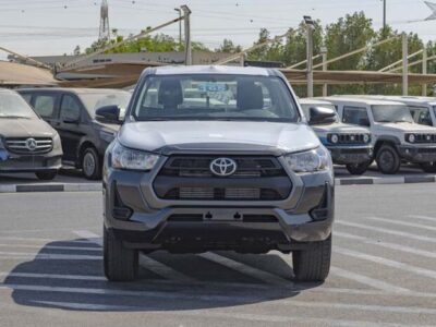 2024 Toyota Hilux 2.4 Litre Diesel 4-cylinder Engine Dark Grey Black Pick-Up Truck 4WD