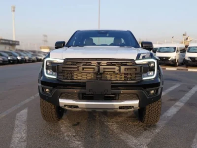 2025 Ford Ranger Raptor 3.0L 6 Cylinders PETROL Engine Black Pick Up Truck 4X4