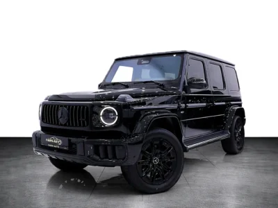 2025 Mercedes-Benz EQG 580 Edition 1 WITH G63 DOUBLE NIGHT BODYKIT Black Grey SUV