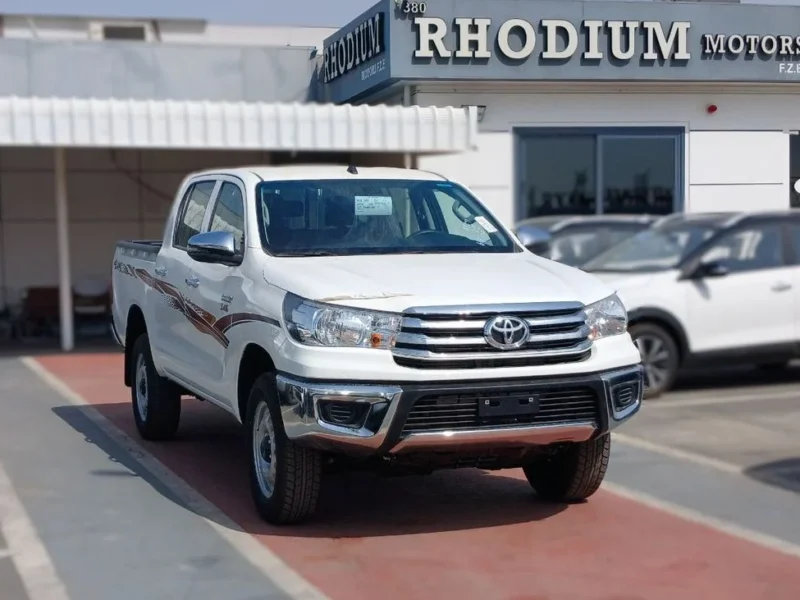 2026 Toyota Hilux 2.4L 4 Cylinders Diesel Engine Manual DC White Red Pickup GCC