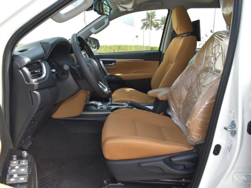 2022 Toyota Fortuner 2.8L Turbocharged 4 Cylinder Diesel Engine White Tan SUV 4WD