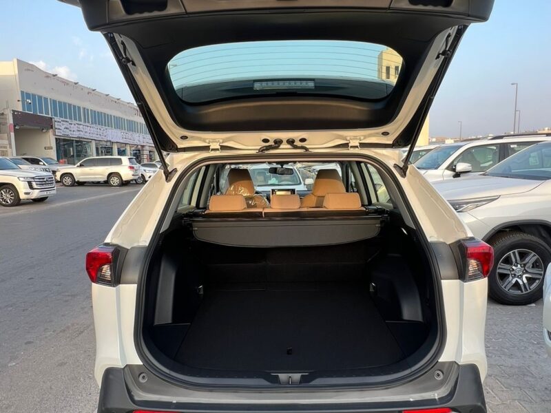 2022 Toyota RAV4 2.5 Liters 4 Cylinders Petrol Engine White Beige SUV AWD