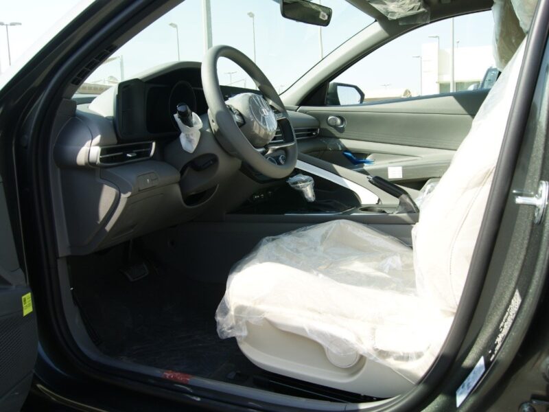 2022 Hyundai Elantra 1.6 Liters 4 Cylinders Petrol Engine Grey Beige Sedan FWD