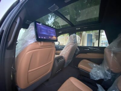 2022 Cadillac Escalade 6.2 Litres V8 Petrol Engine Black Tan SUV 4WD Top of the Line