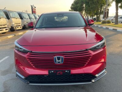 2023 Honda HR-V HEV 1.5 Litres 4-cylinder Petrol + Hybrid Motor Red Grey SUV