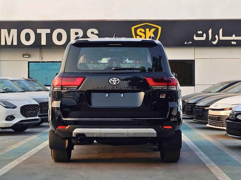 2025 Toyota Land Cruiser GR SPORT TWIN TURBO 3.5L PETROL V6 Black Red SUV