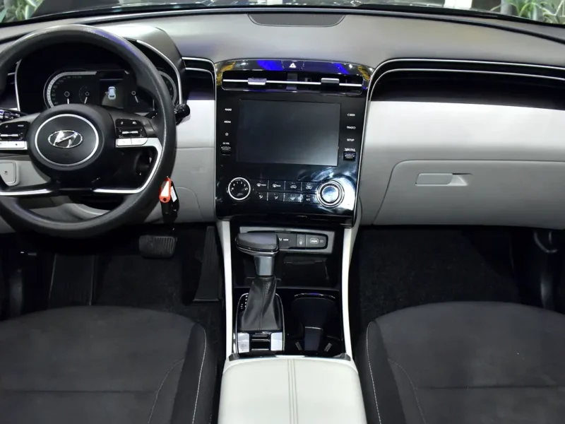 2023 Hyundai Tucson Comfort 4 Cylinders Petrol Engine White Black Crossover GCC Specs