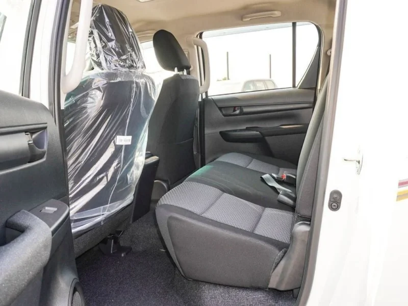 2025 Toyota Hilux GL 2.4L 4 Cylinder Diesel Engine Double Cab Utility White Black Pickup