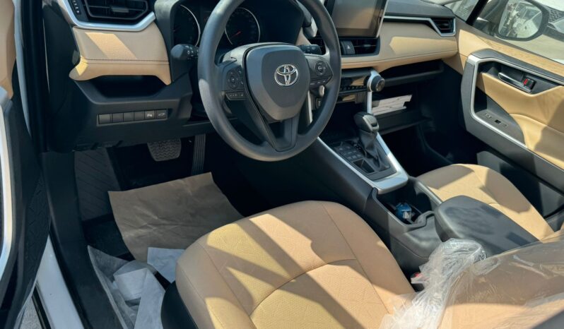 2023 Toyota RAV 4 2.5 Litres 4 Cylinders Petrol Engine White Beige SUV AWD