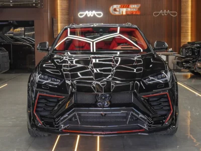 2022 Lamborghini Urus 4.0-liter twin-turbo V8 Petrol Engine Black Red SUV European Specs