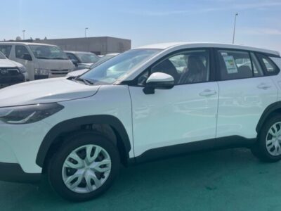 2024 Toyota Corolla Cross 2.0 Litres 4 Cylinders Petrol Engine White Tan SUV FWD