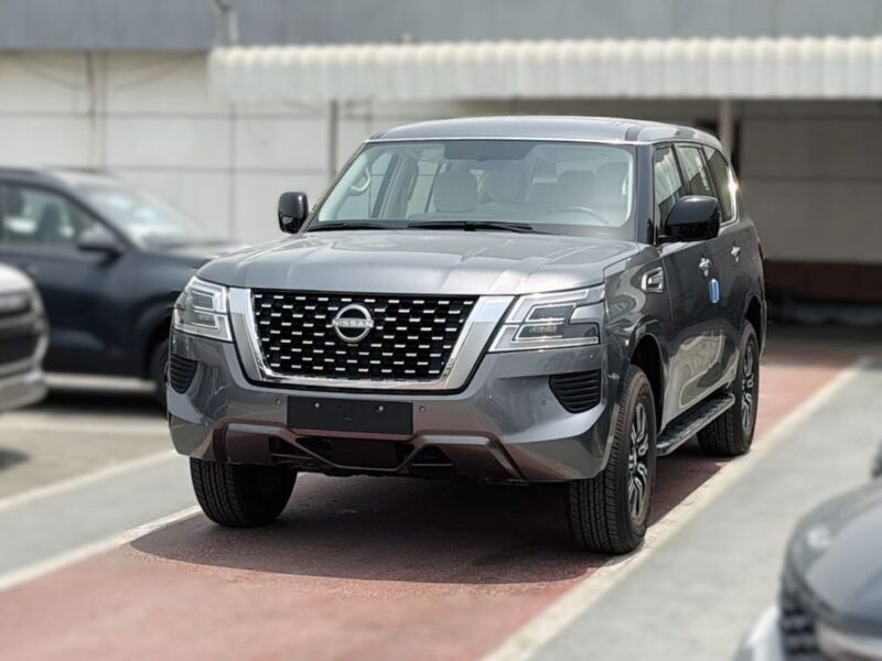 2024 Nissan Patrol XE 4.0L 6 Cylinders Petrol Engine Grey Beige SUV GCC Specs