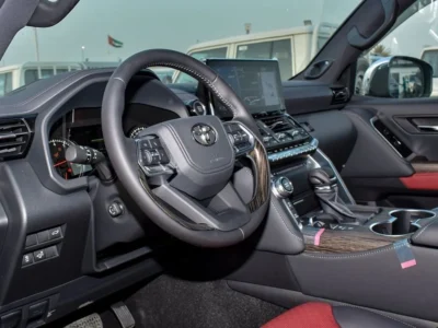 2024 Toyota Land Cruiser VXR 3.5L V6 TWIN TURBO Engine Black Red SUV Automatic GCC
