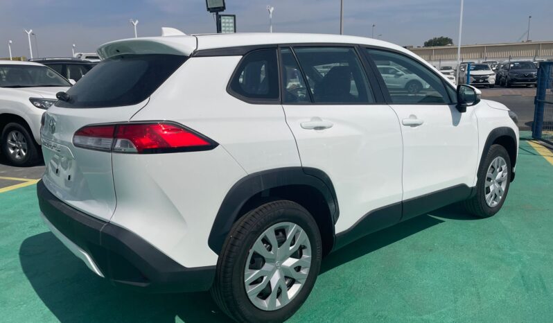 2024 Toyota Corolla Cross 2.0 Litres 4 Cylinders Petrol Engine White Tan SUV FWD