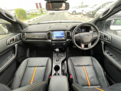2022 Ford Ranger Wildtrak 2.0L Diesel Bi-Turbo Inline 4-Cylinder Engine White Black Pickup