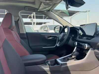 2023 Toyota RAV 4 2.5 Litres 4 Cylinders Petrol Engine White Red SUV AWD