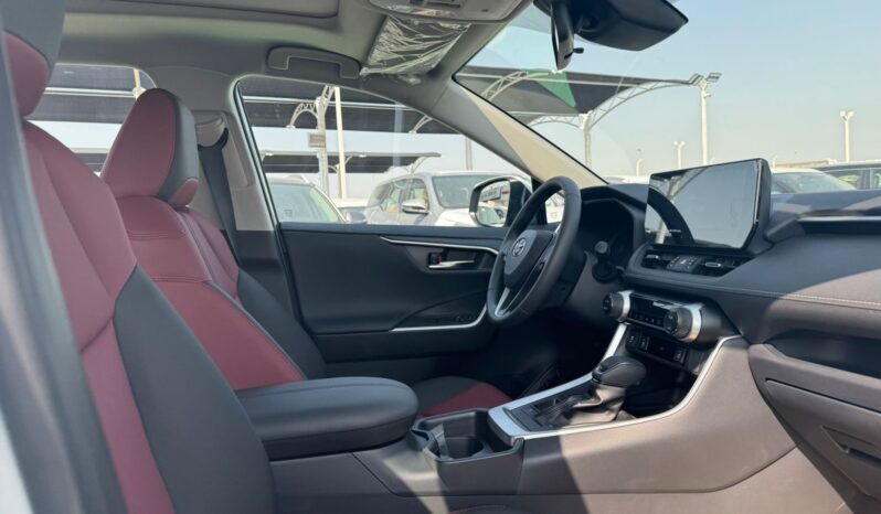 2023 Toyota RAV 4 2.5 Litres 4 Cylinders Petrol Engine White Red SUV AWD