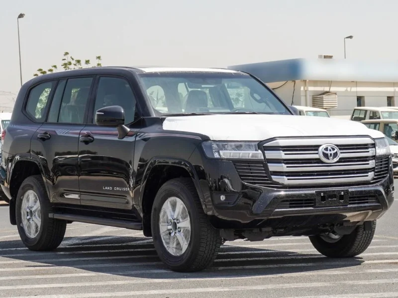 2025 Toyota Land Cruiser GXR 3.5L 6 Cylinder TWIN TURBO Black GCC Specs