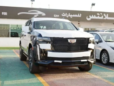 2024 Cadillac Escalade V8 Petrol Engine 6.2 Litres Black Brown SUV Automatic GCC Specs