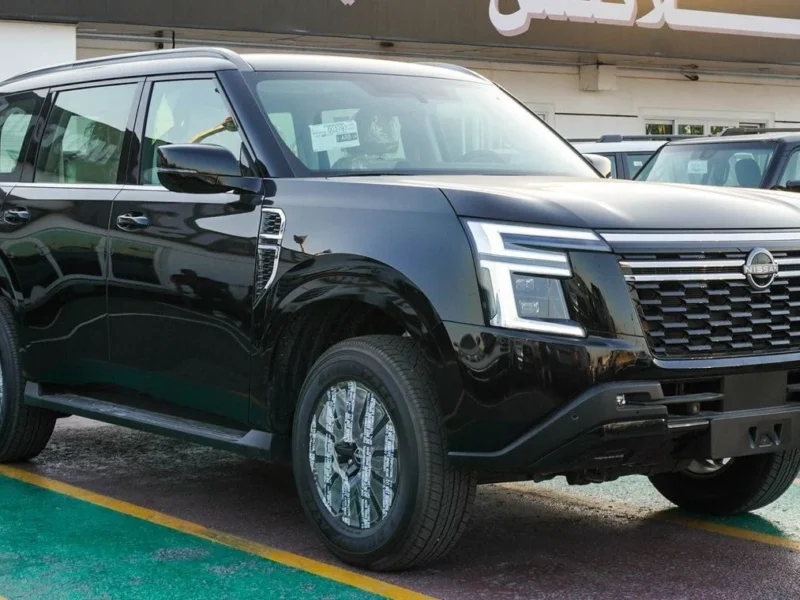 2025 Nissan Patrol SE 3.5 Litres Twin-Turbo V6 Engine Black Beige SUV Automatic GCC