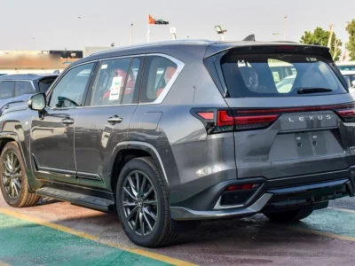 2024 Lexus LX 600 FSport 3.5 Litres V6 Petrol Engine Grey Red SUV Automatic GCC Specs