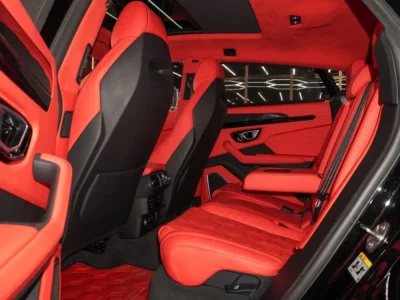 2022 Lamborghini Urus 4.0-liter twin-turbo V8 Petrol Engine Black Red SUV European Specs