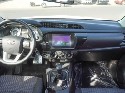2025 Toyota Hilux 2.4-liter 4-cylinder Turbo Diesel Silver Black Pickup Truck 4WD M/T