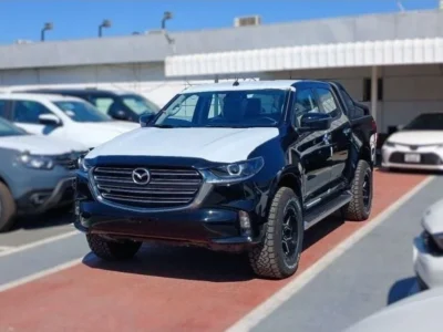 2024 Mazda BT-50 3.0L 4 Cylinders Diesel Engine Automatic Dual Cab Black Pickup Truck