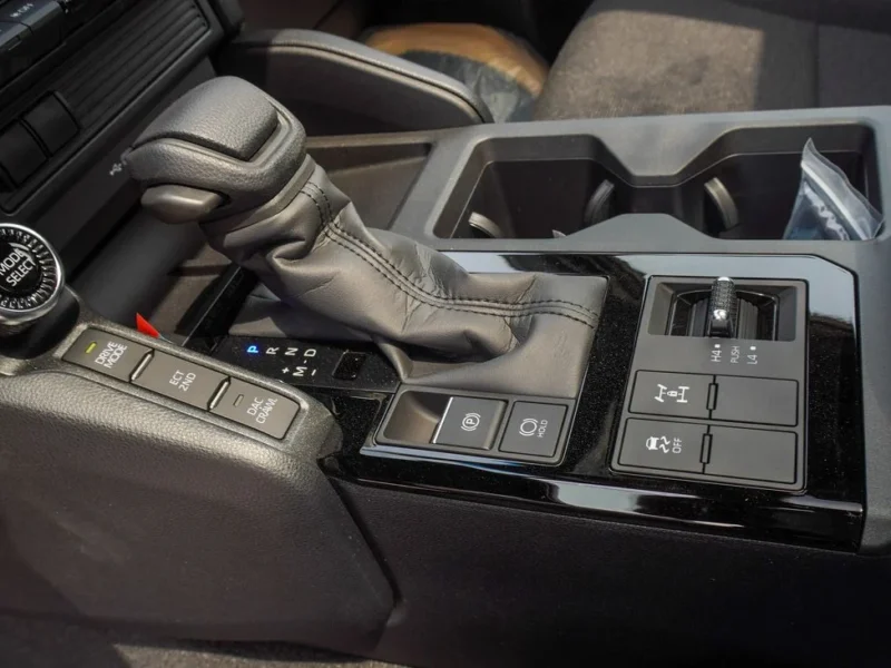2025 Toyota Prado 2.4-liter Turbocharged 4-Cylinder Petrol Black SUV Automatic GCC