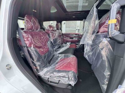 2026 Nissan Patrol LE Platinum City 3.5-liter V6 Twin-Turbocharged Petrol White Red SUV