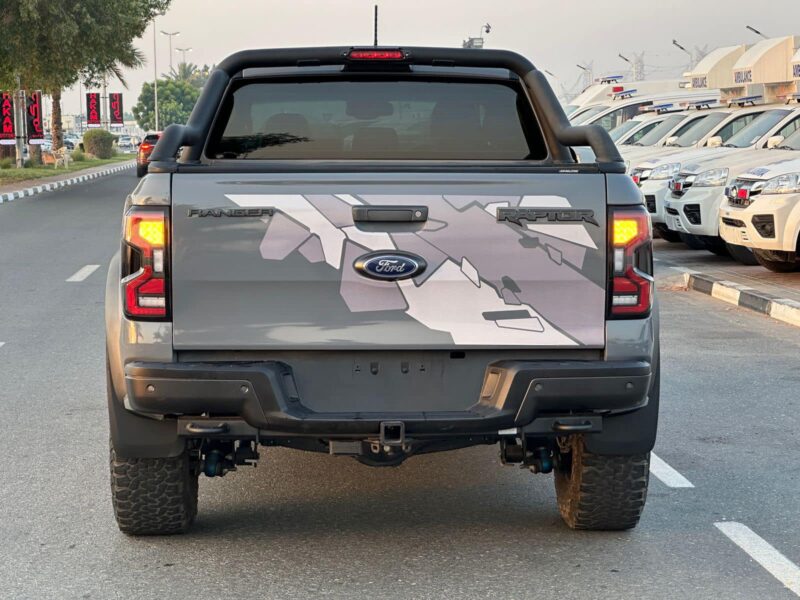 2020 Ford Ranger Raptor Facelifted to 2024 2.0L Bi-Turbo 4 Cylinder Diesel Grey Black Pickup